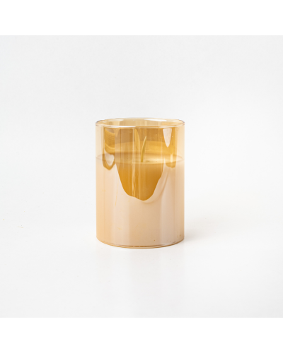 VELA LED CON FANAL 7,5 X 10 CM ETXE (366)