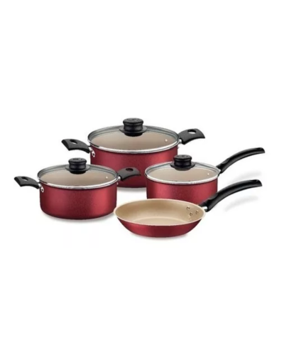 JUEGO DE OLLAS 7 PIEZAS TRAMONTINA TURIM (20298/776)